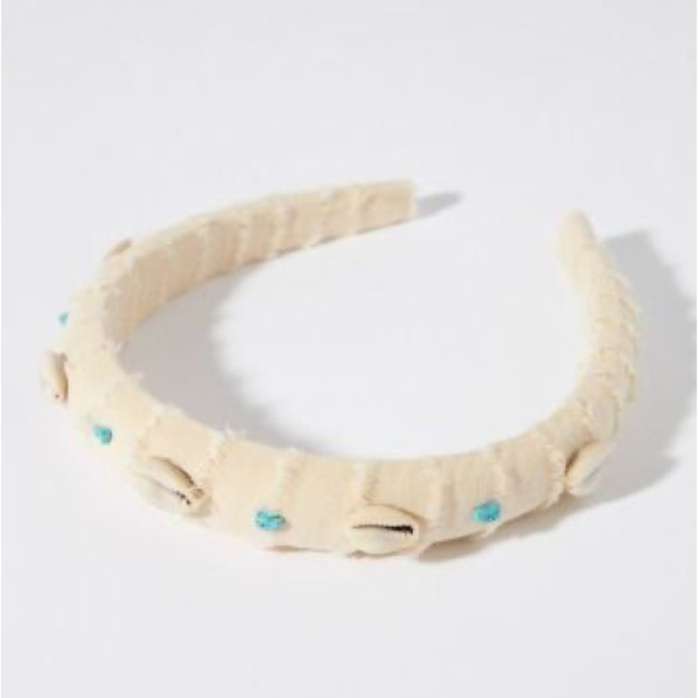 Anthropologie seashell headband